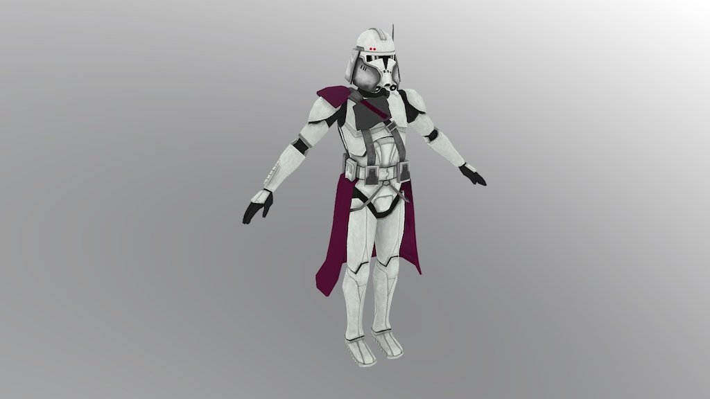 Star Wars Commander Bacara 3d model