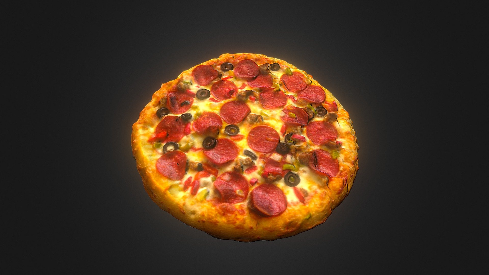 Pizza 3d model