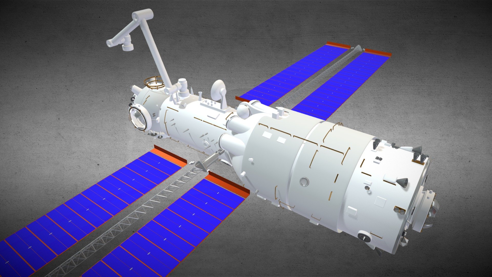 Tianhe Core Module 3d model