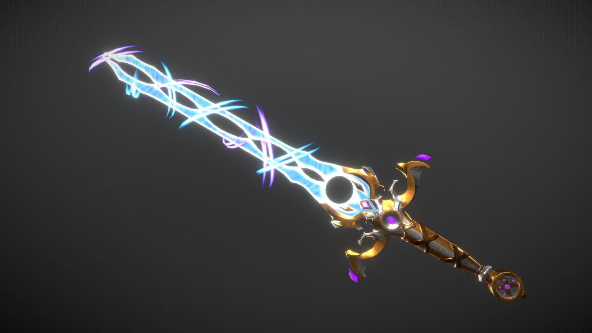 Magic Energy Sword 3d model