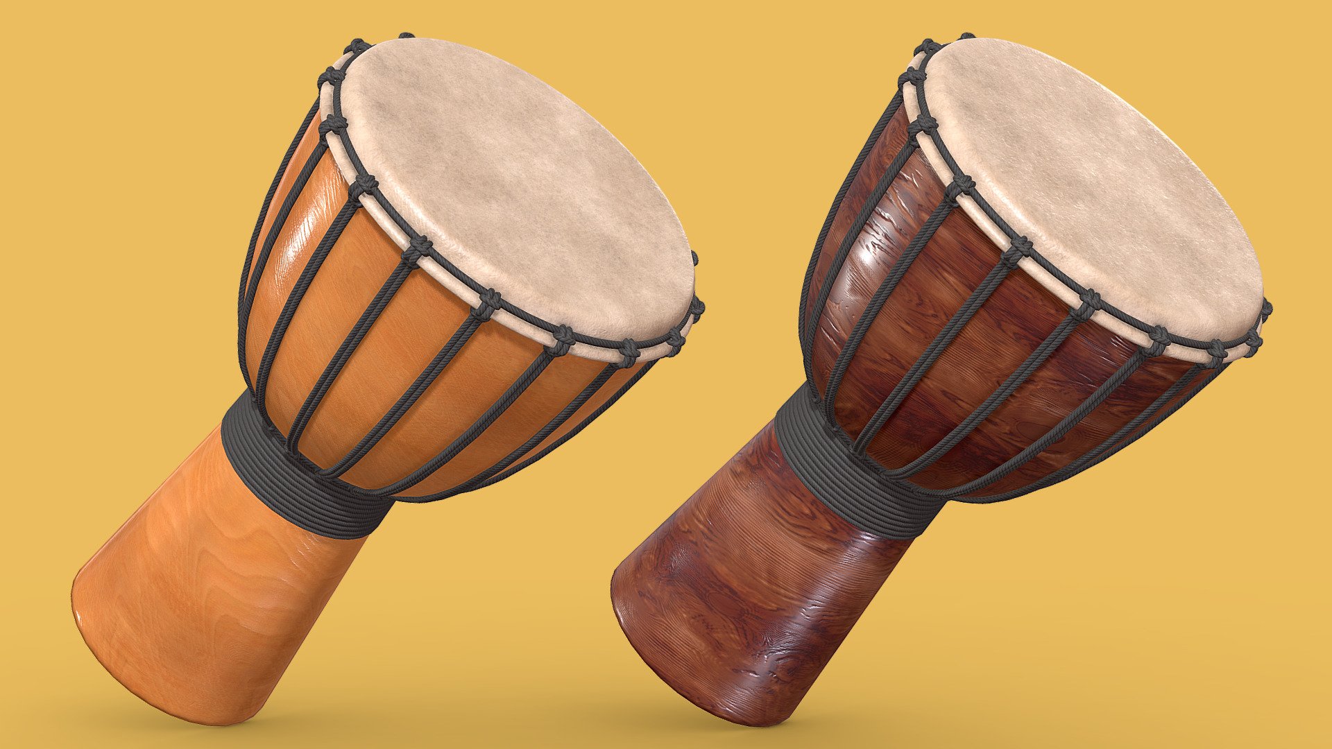 Djembe 3d model