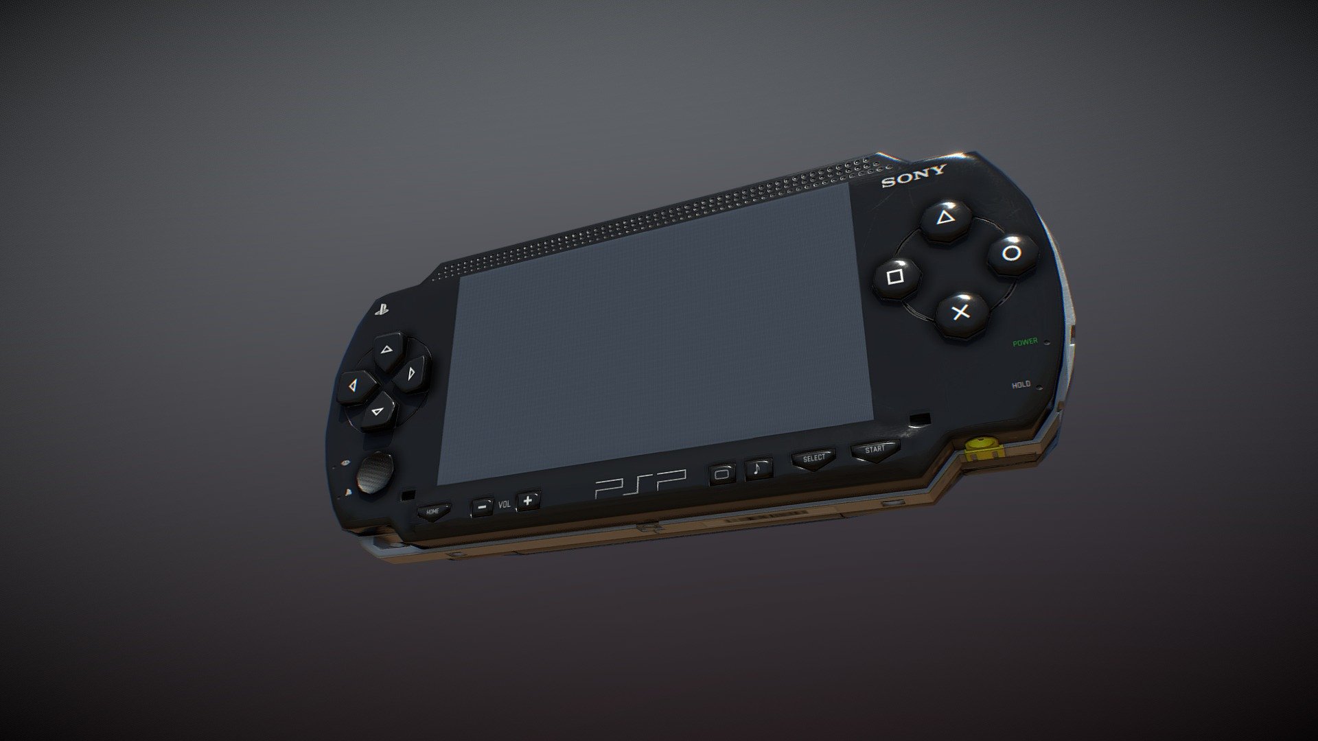 Portable PlayStation 3d model