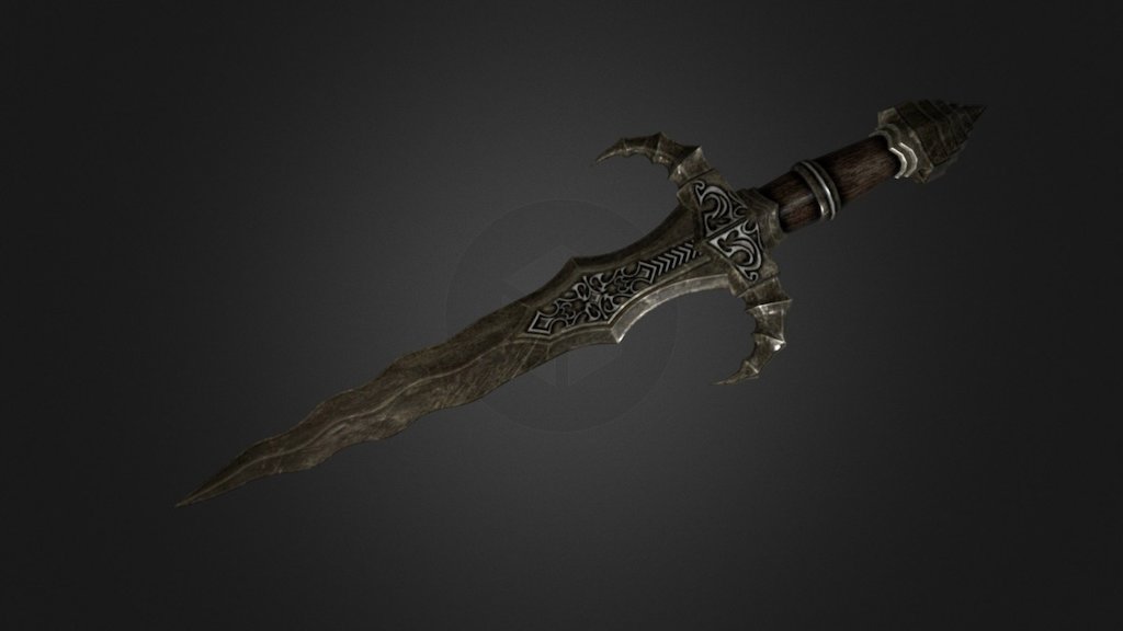 Necromancers Dagger 3d model