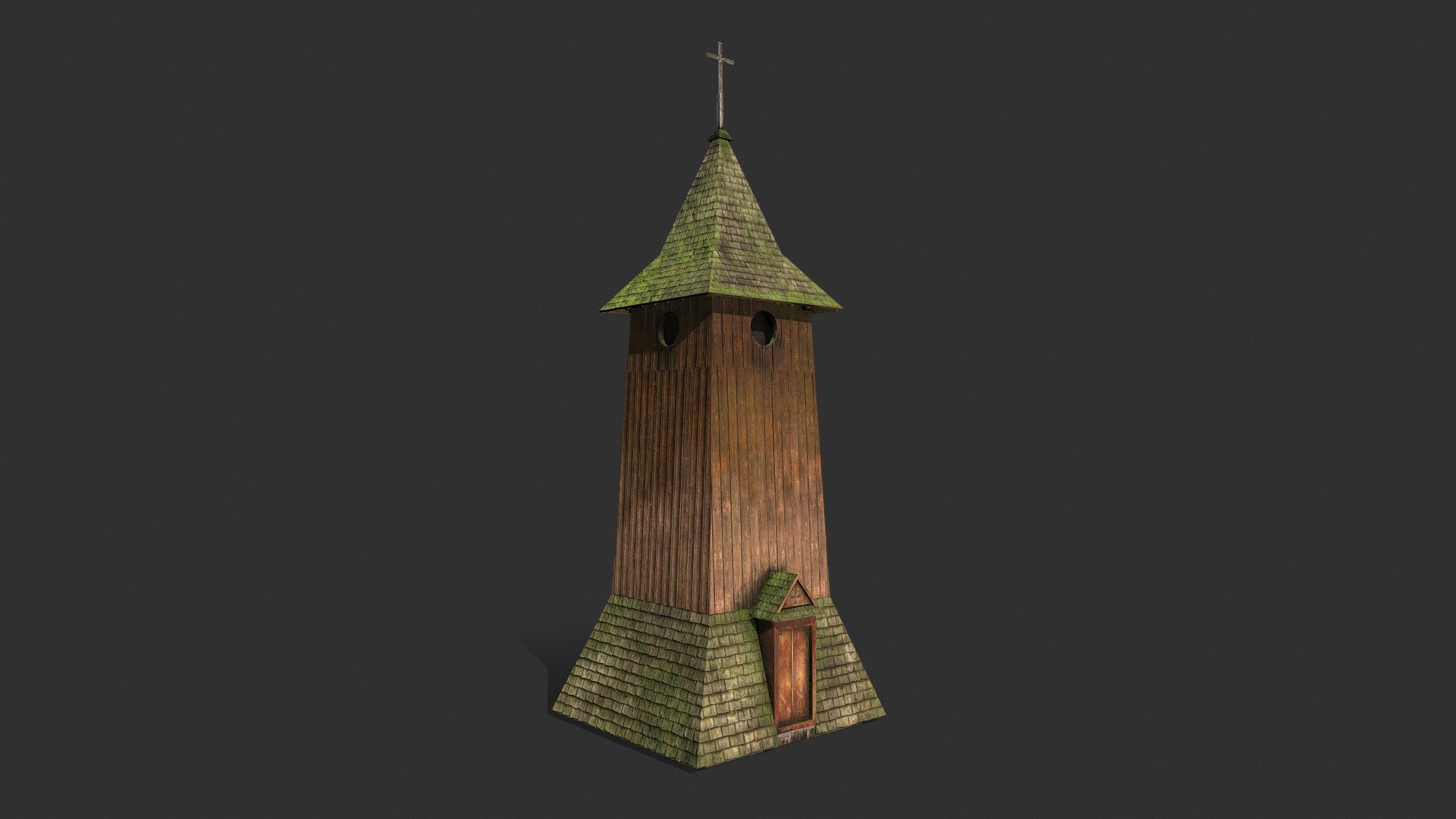 Belfry -Slav Architecture 3d model