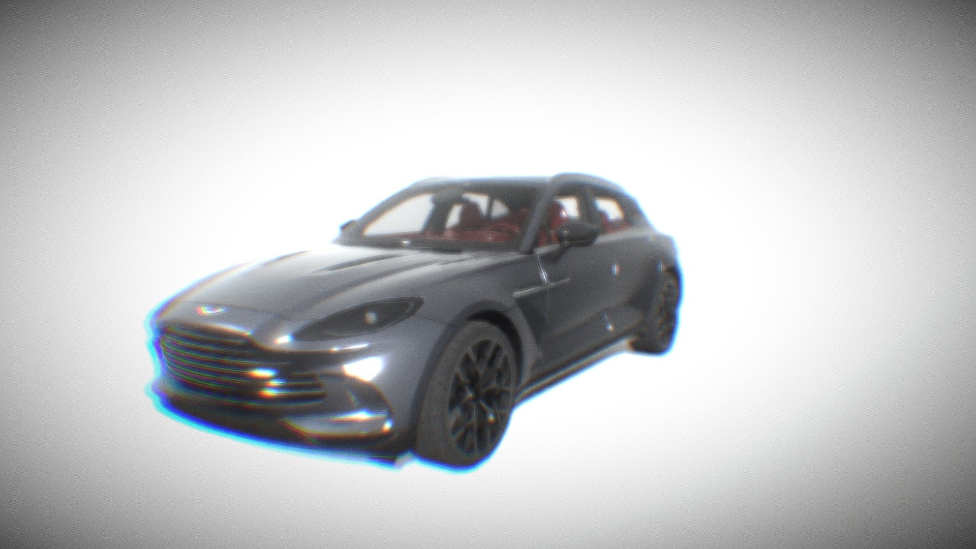 2021 Aston Martin DBX 3d model