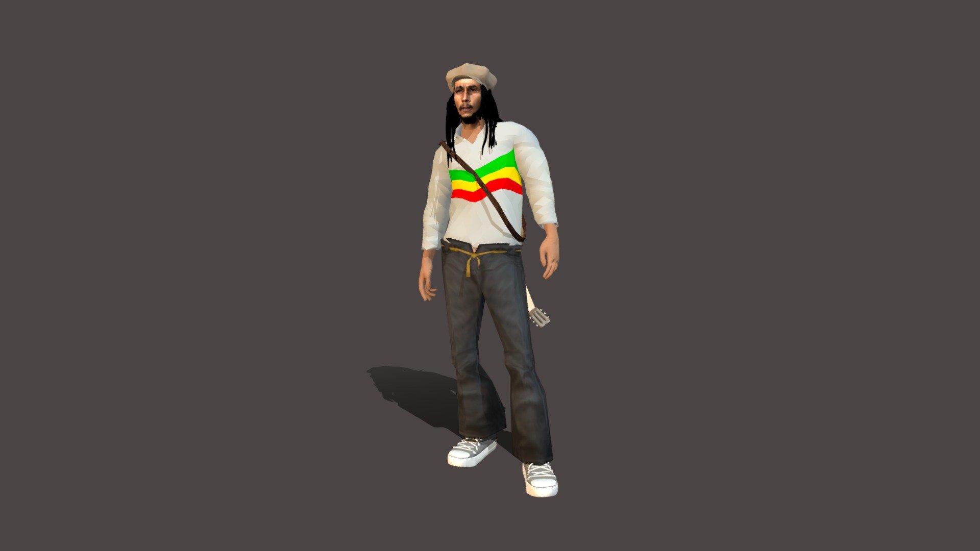 Bob Marley 3d model