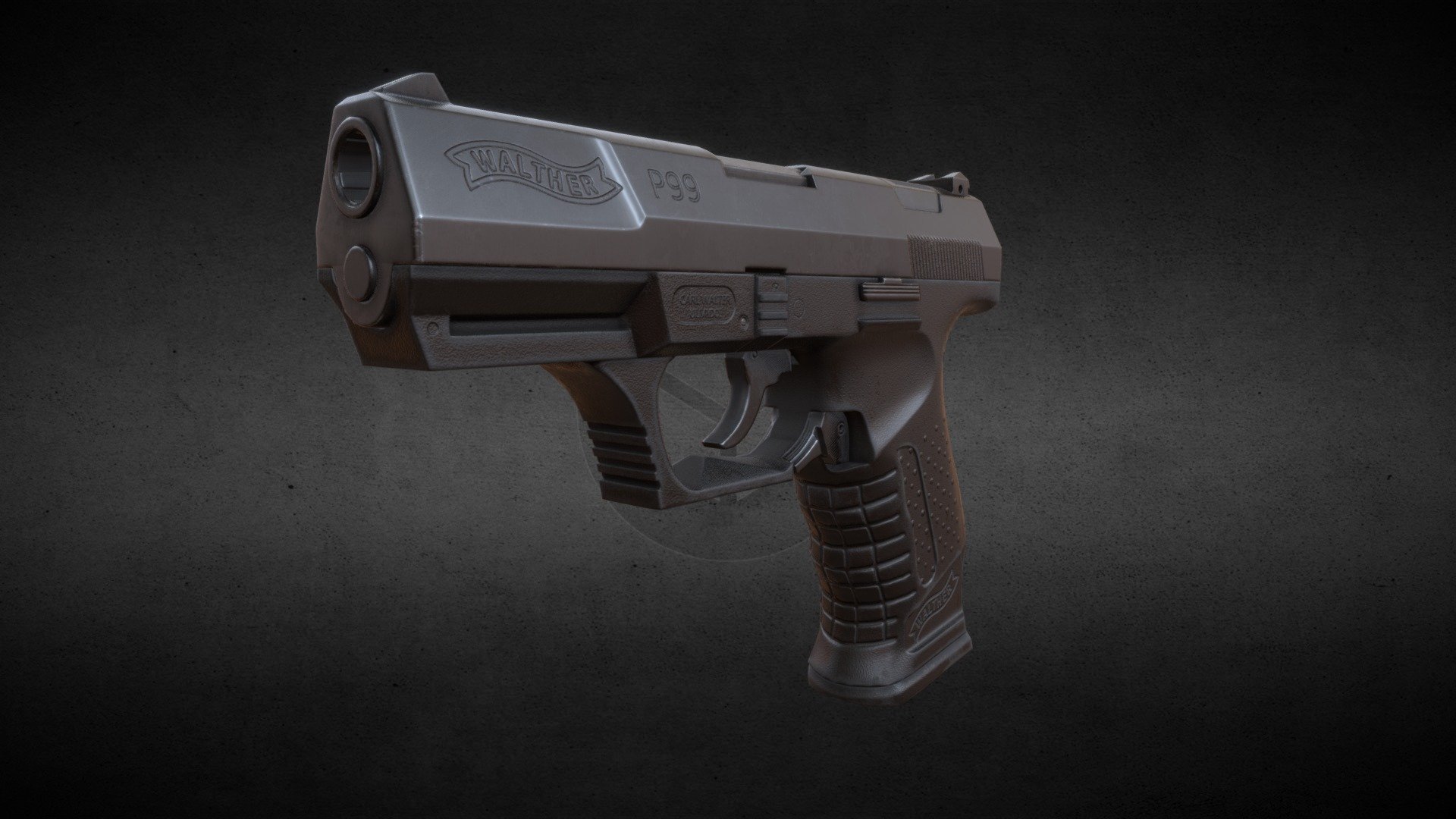 Walther P99 3d model