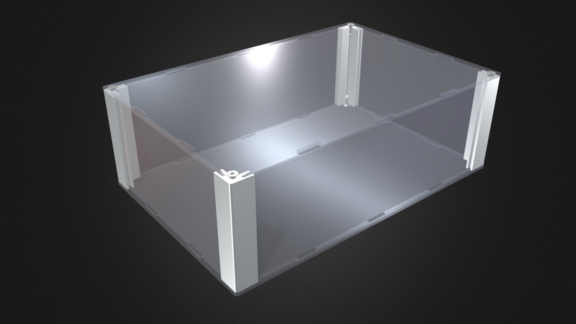 ACRYLIC CASE 3d model