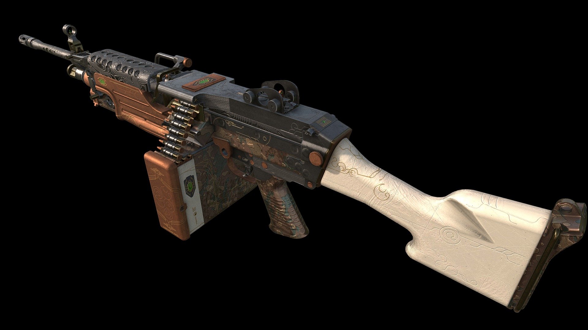 M249 3d model