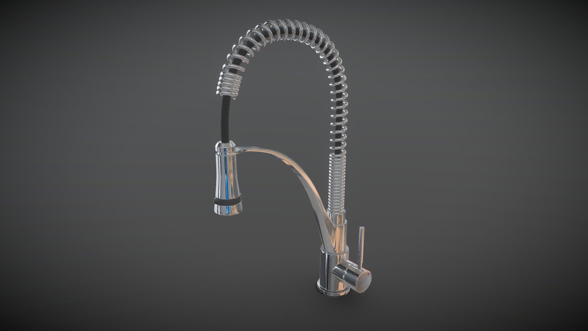 kitchen tap 3d model