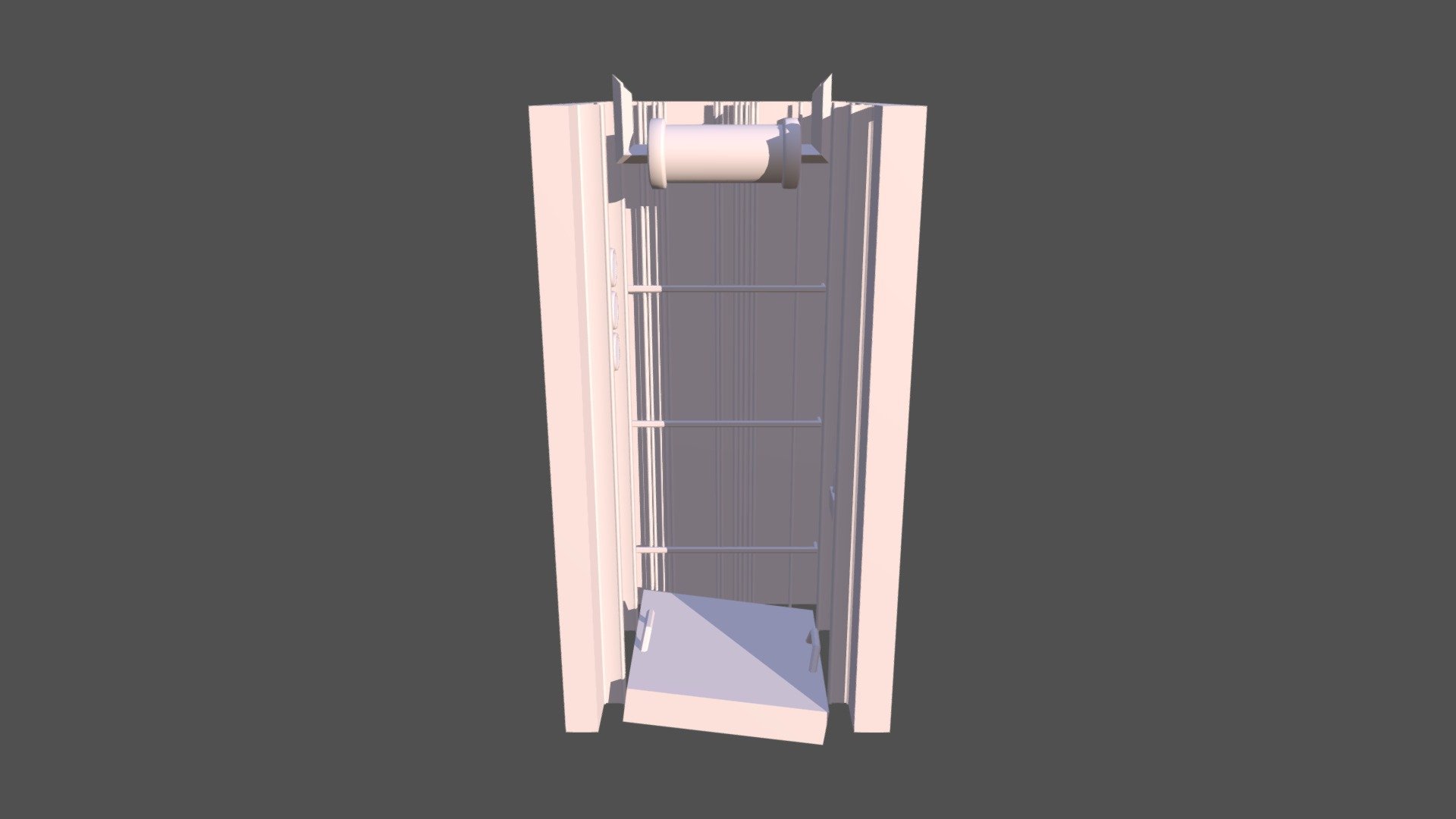 Elevator shaft 3d model