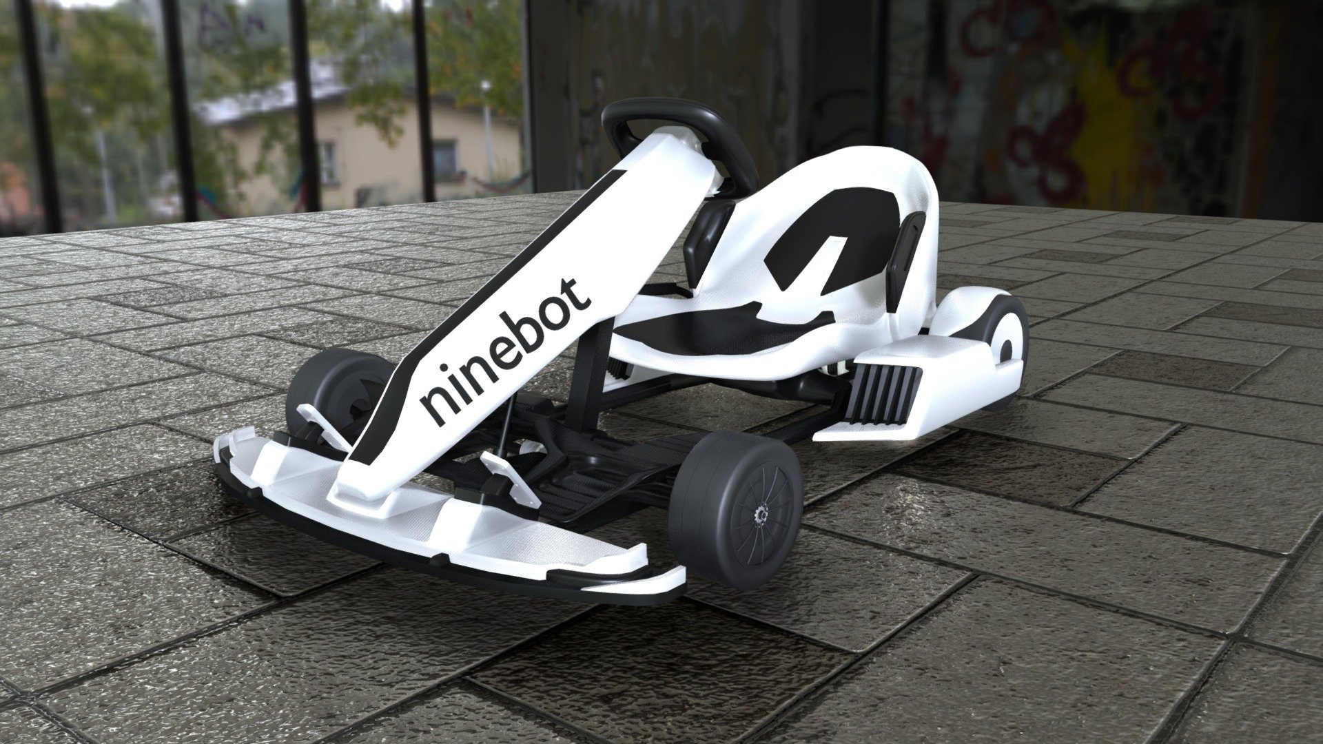 Ninebot Go-kart 3d model