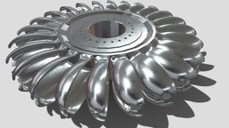 Water Turbine Wheel