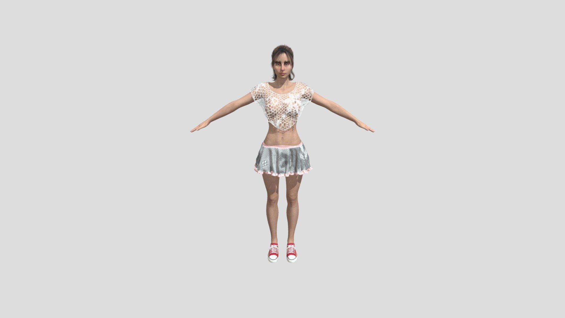 Girl (HQ MODEL TEST) 3d model