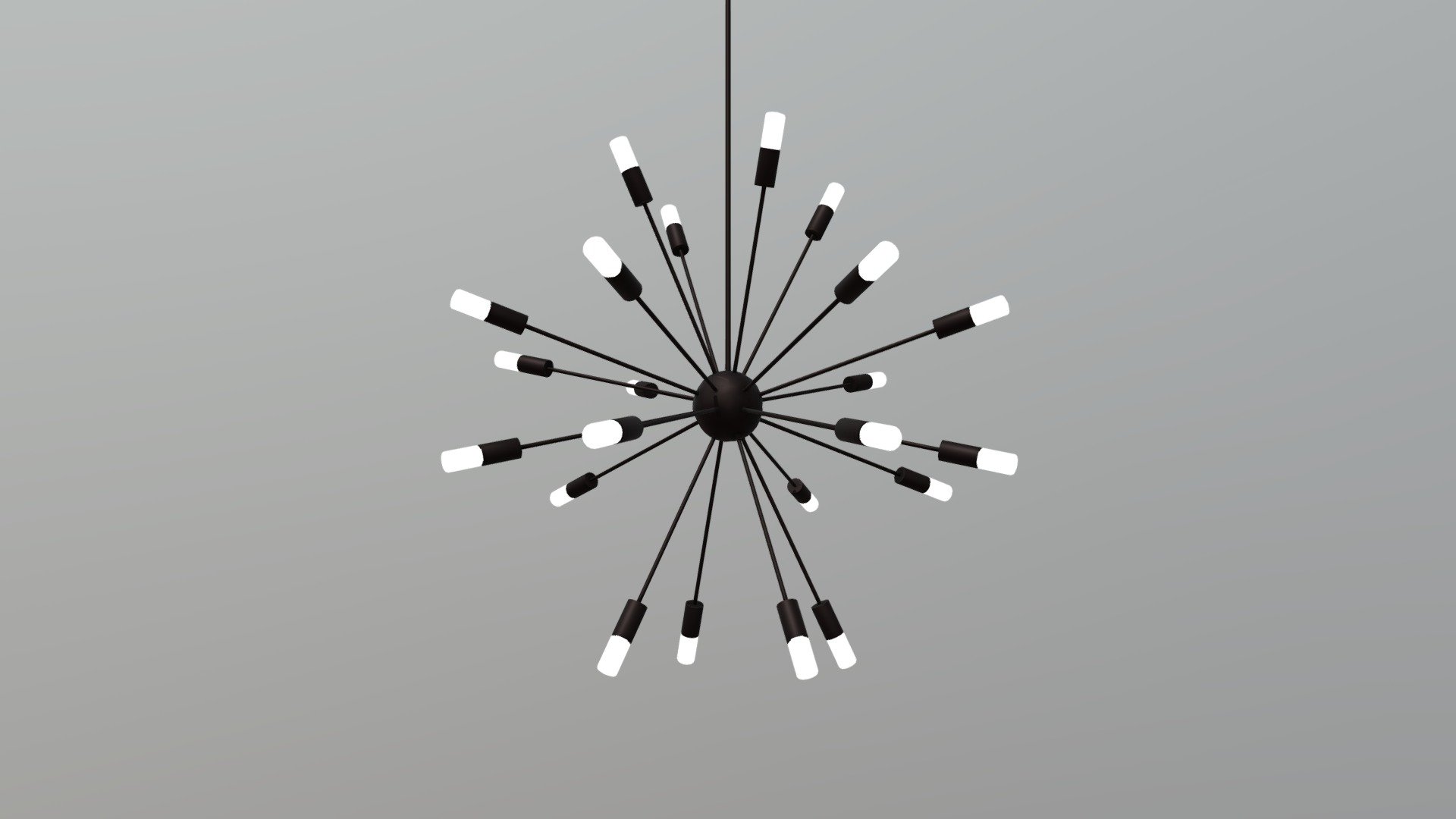 Sapphire Ceiling Lamp Large 3d model