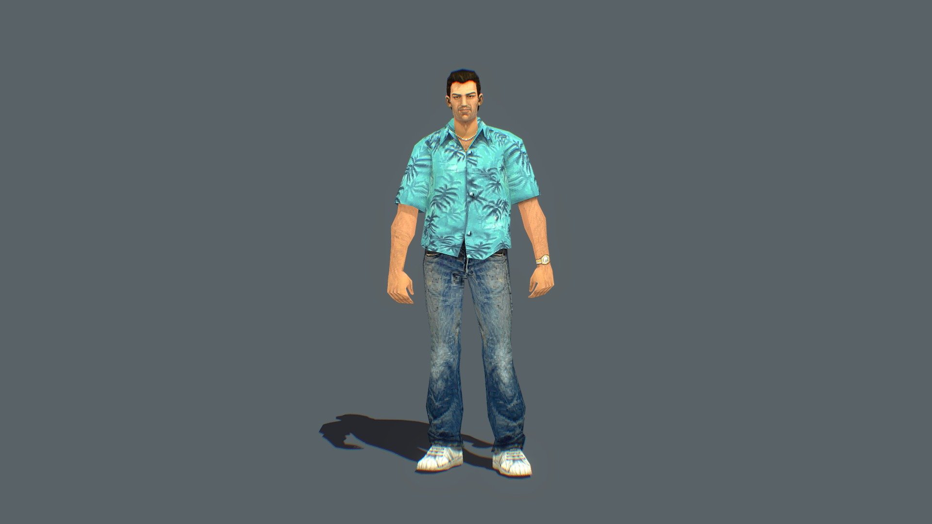 GTA Vice City / Tommy for SparkAR 3d model