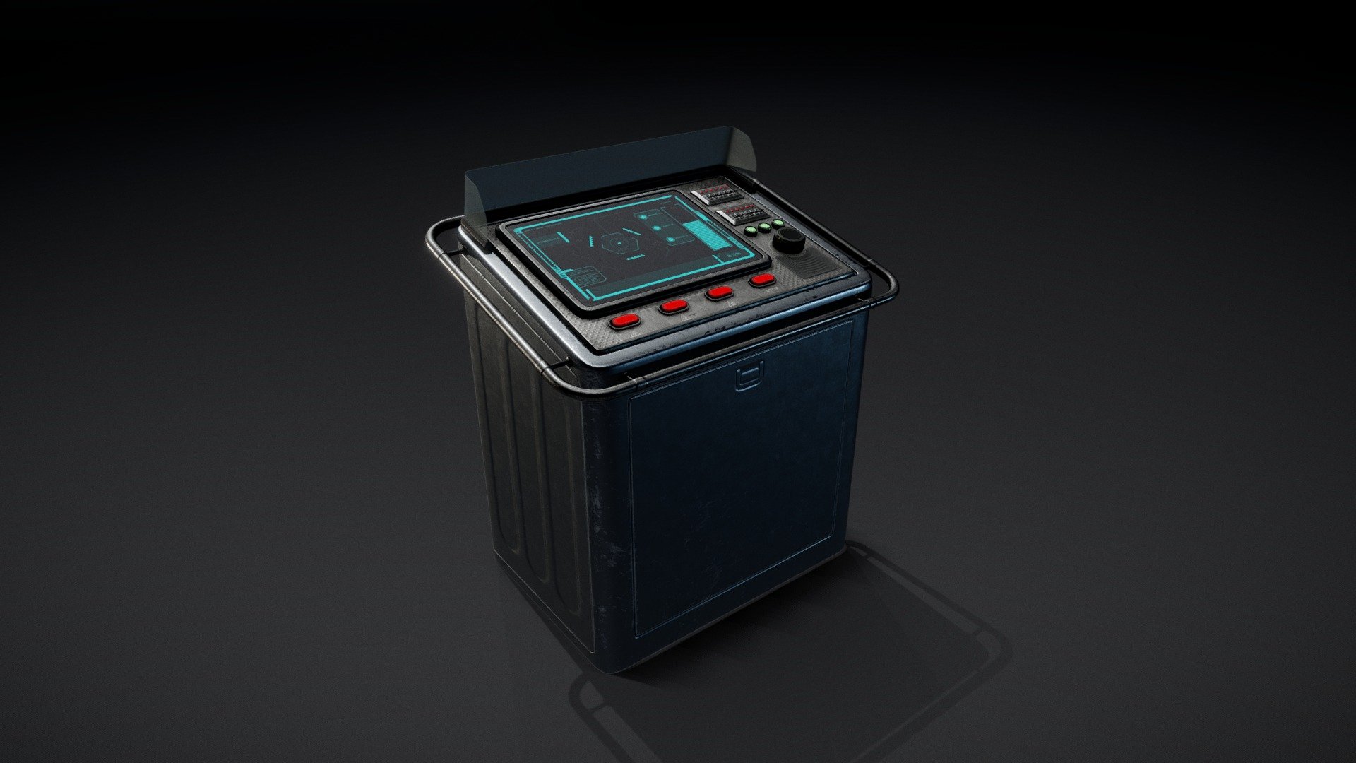 Control Panel 3d model