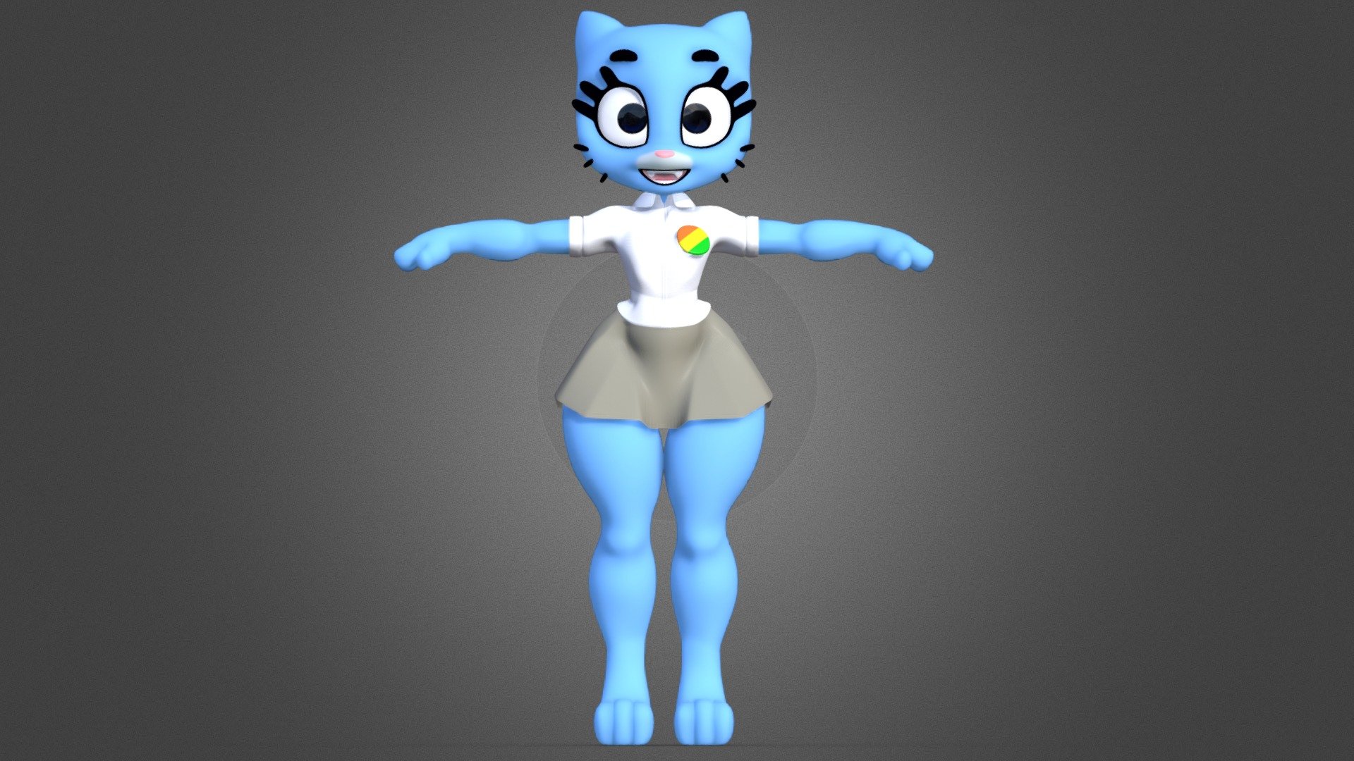 Nicole 3d model