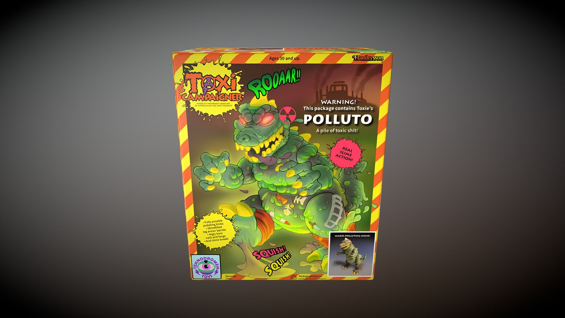 Polluto Box 3d model