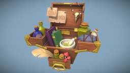 Stylized Alchemy Chest