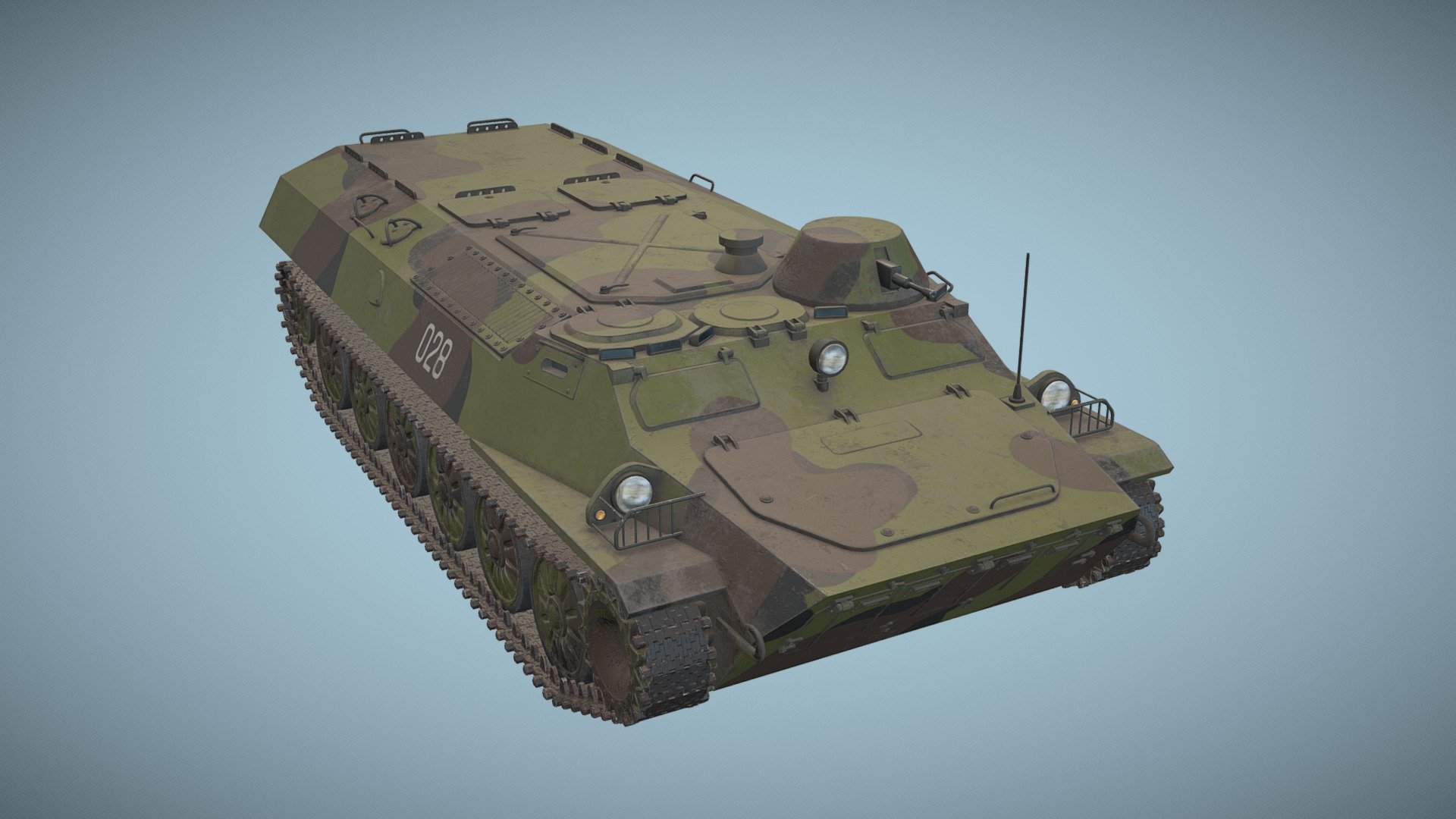 MTLB 3d model