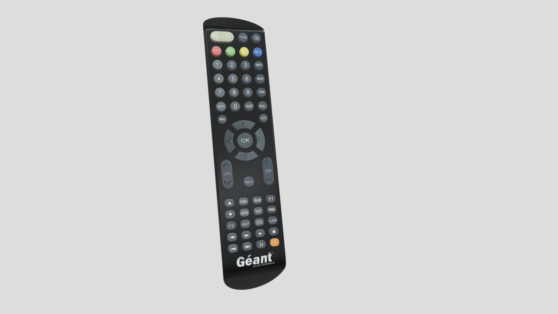 Geant Electronics Remote 3d model