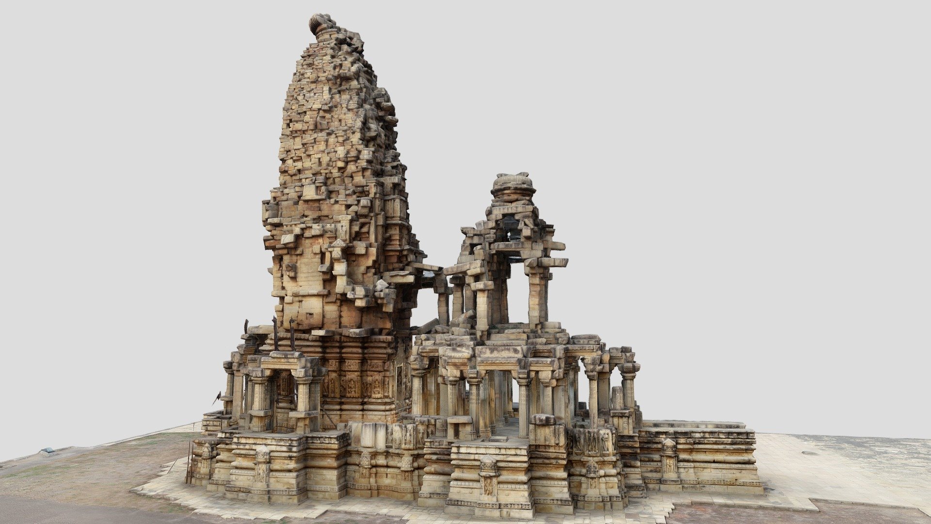 Kakanmath Temple 3d model