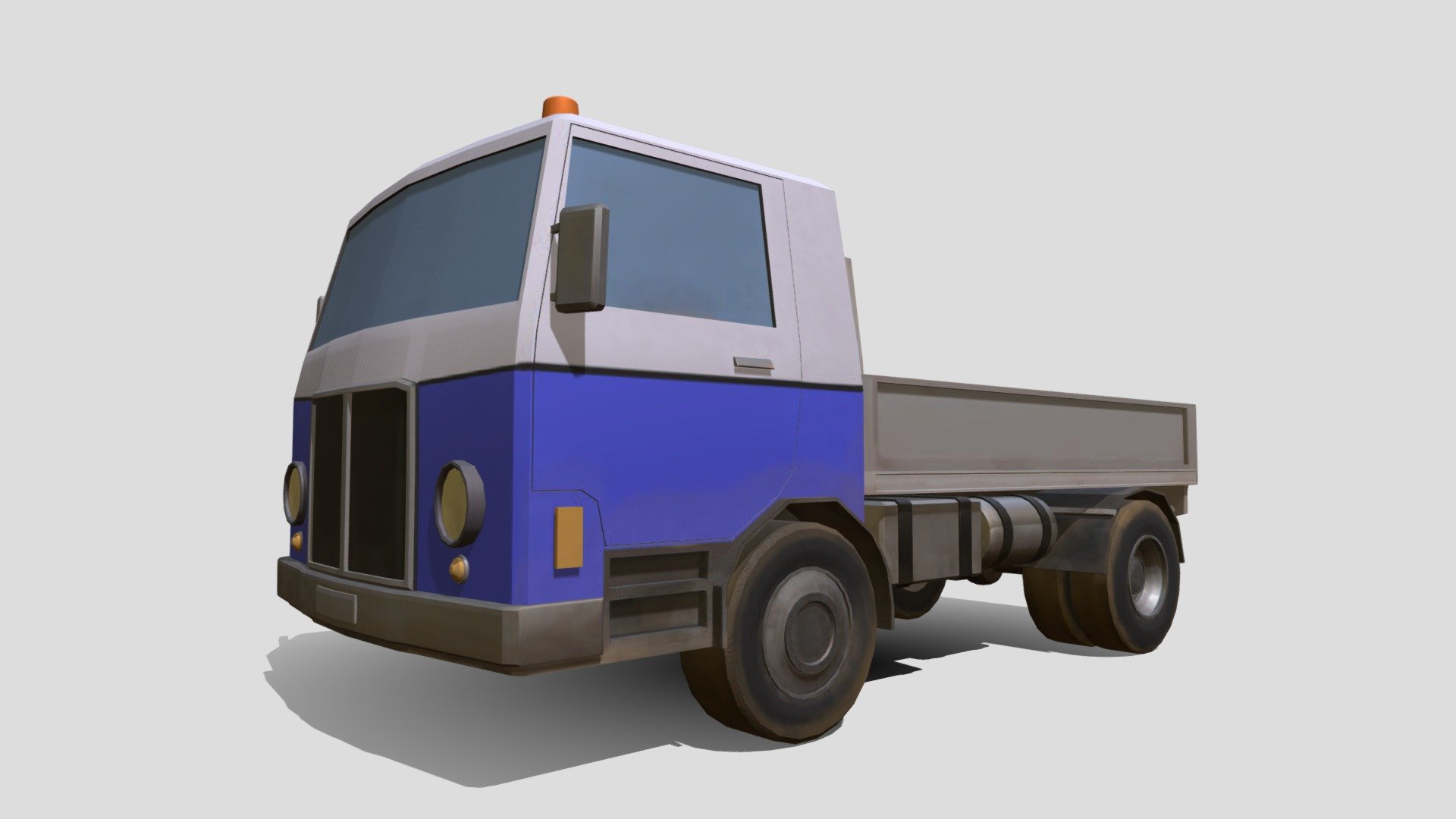 Low-Poly Truck 3d model