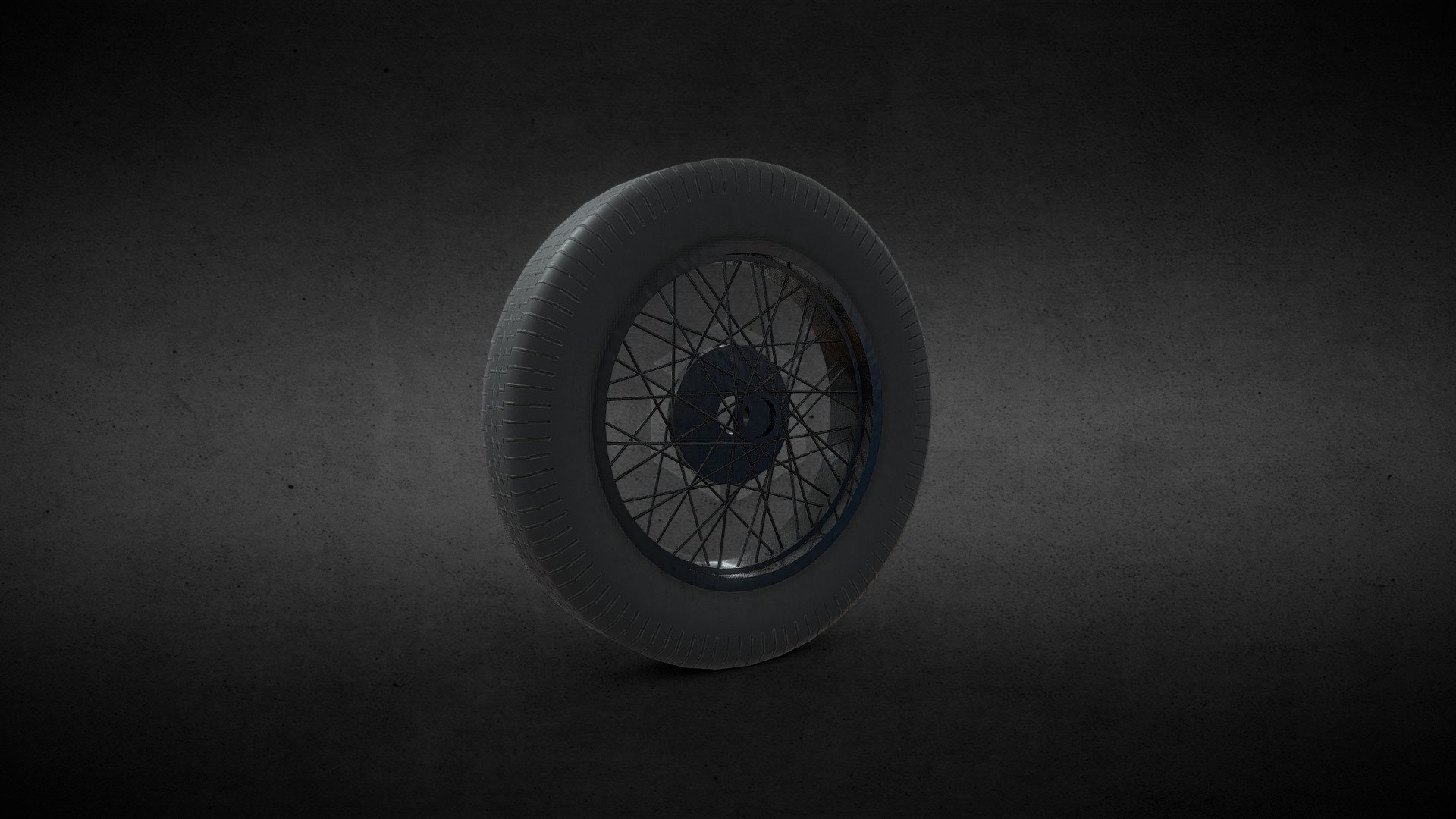 Spoke Wheel (MP) 3d model