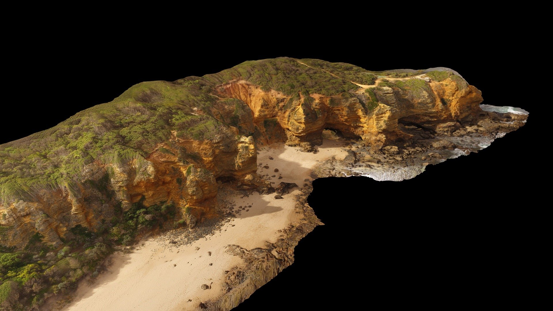 Split Point, Victoria (Australia) 3d model