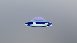 Cartoon UFO