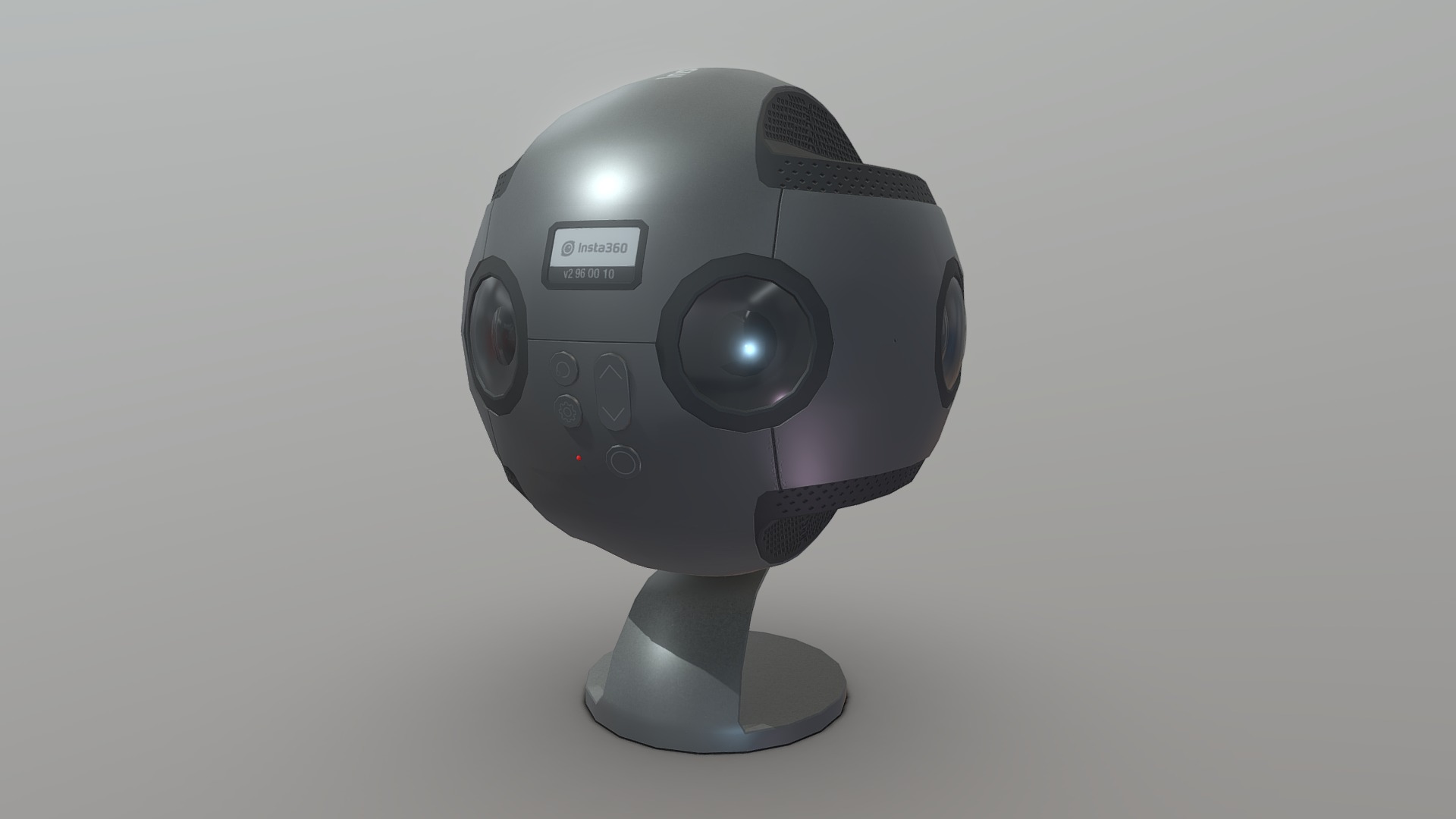 Insta 360 3d model