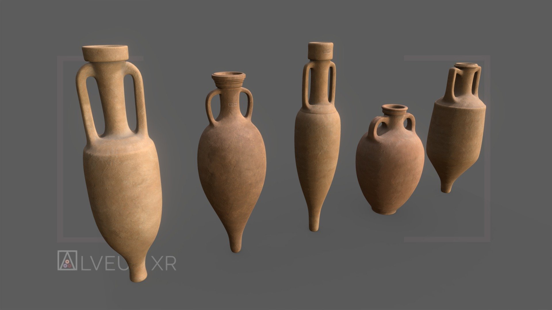 Ánforas romanas | Roman Amphorae 3d model