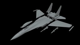 SU-27 FLANKER PRINTABLE STL FILES