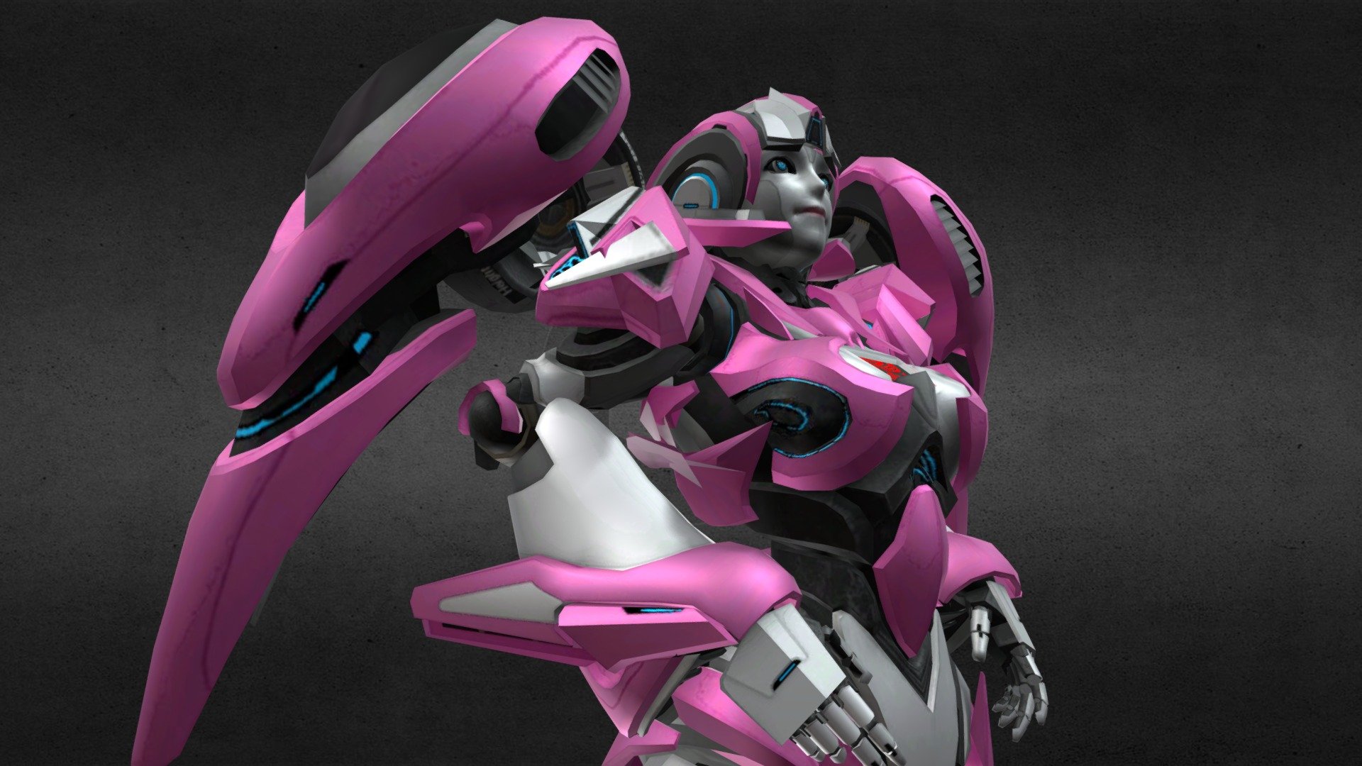 (Rigged)Arcee(from transformers online) 3d model