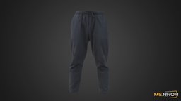 [Game-Ready] Black Training Pants