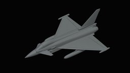 EUROFIGHTER TYPHOON 3D PRINT READY STL FILES