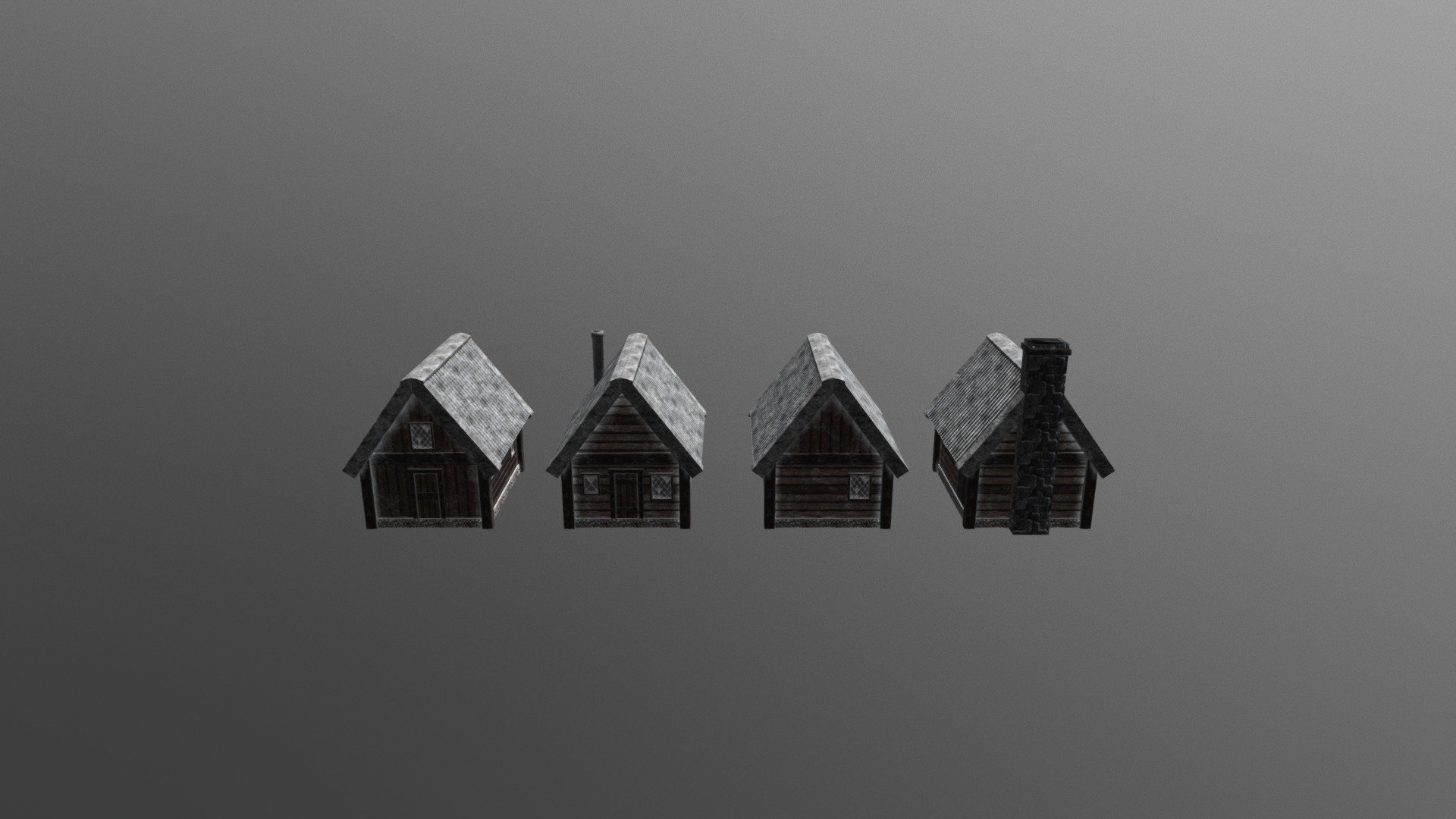 Village House 3d model