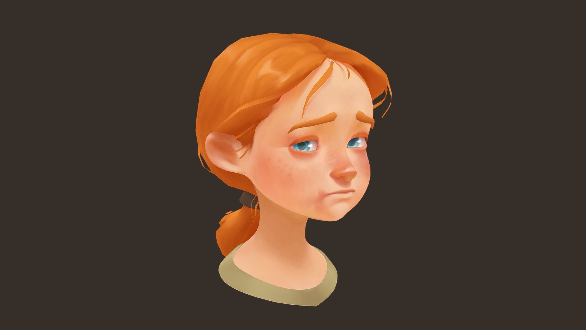 Girl 3d model