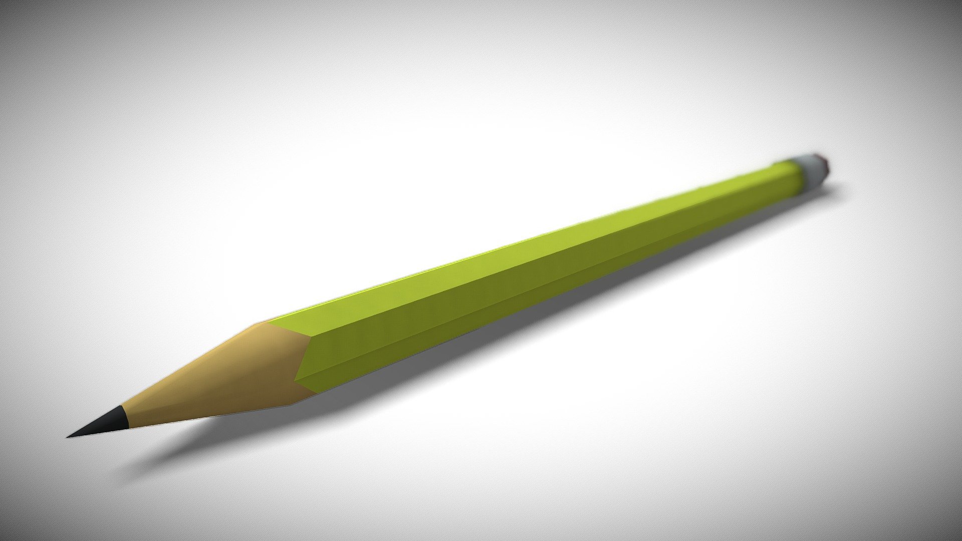 Pencil 3d model