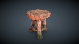 Stylized Stool