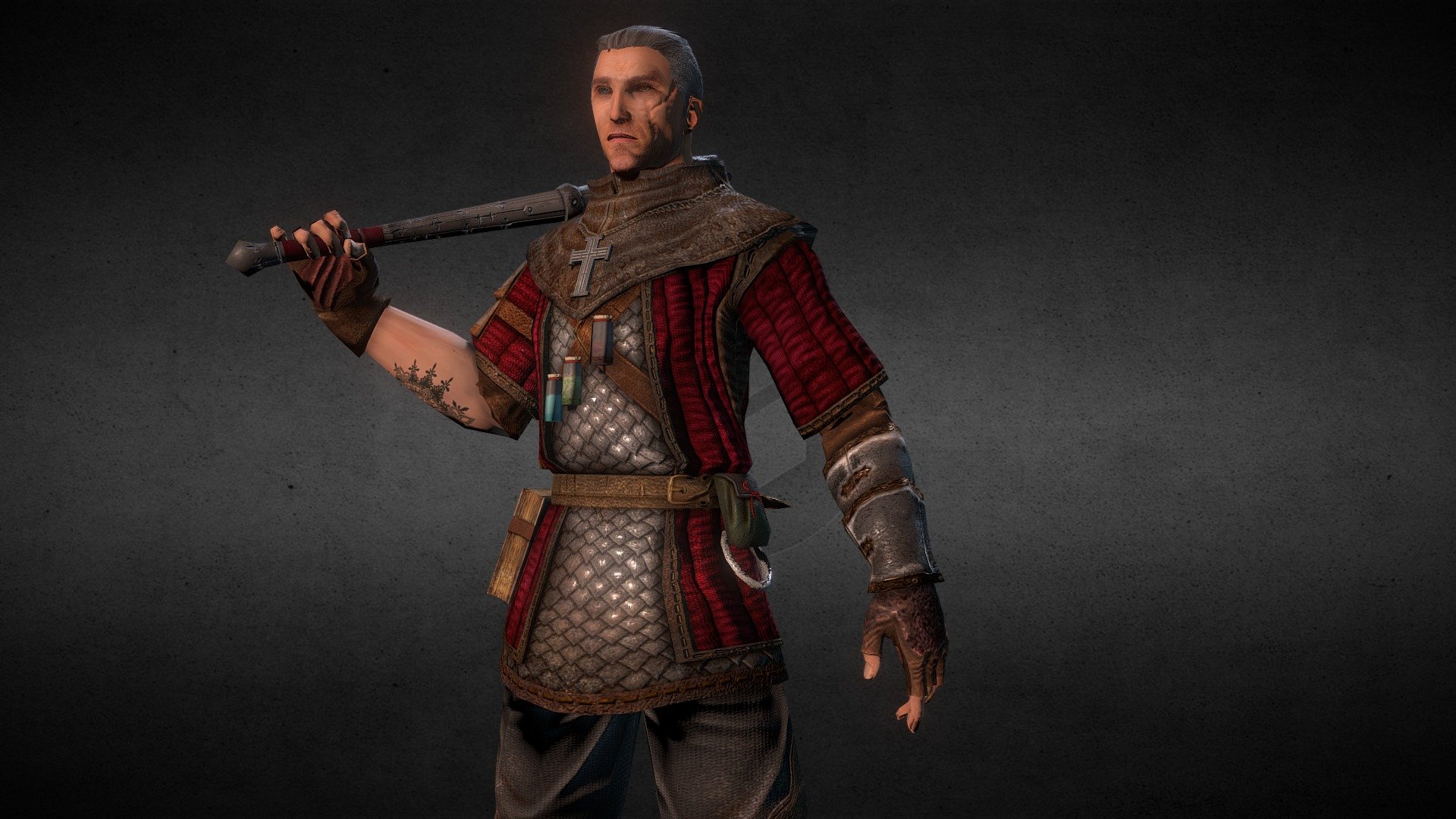 Templar 3d model