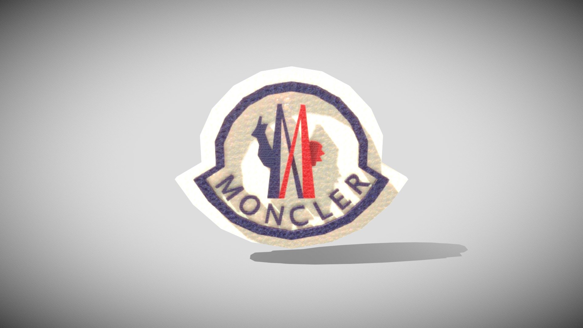 Moncler Logo 3d model