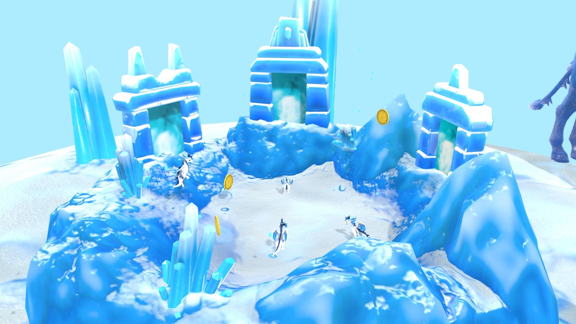 Ice_World_Entrance 3d model