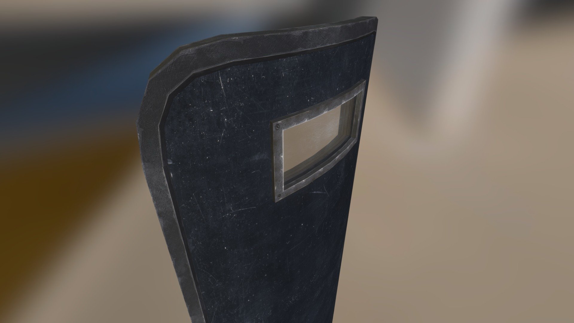 Riot Shield 3d model