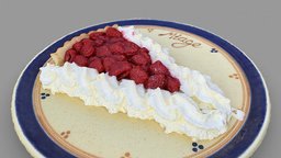 Raspberry pie from Refuge de Miage