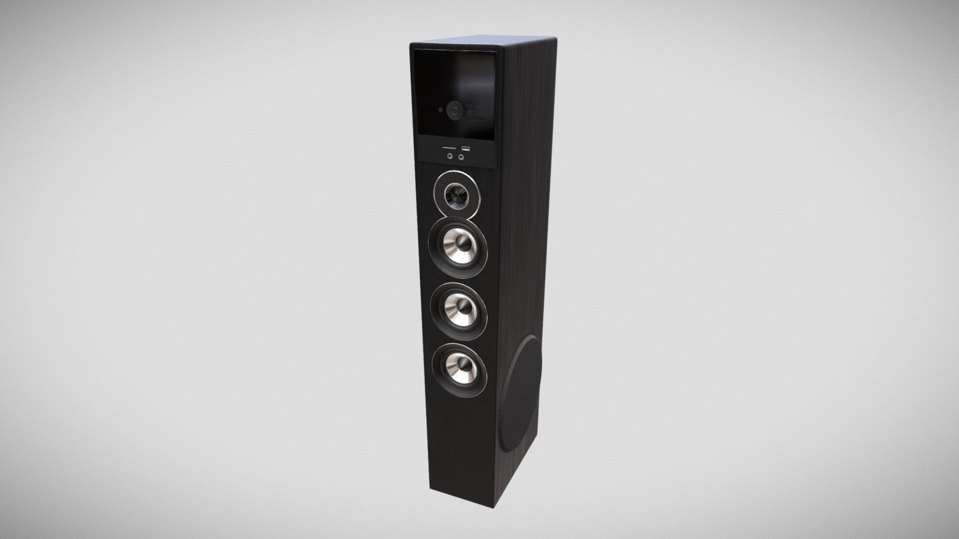 Speaker 3d model