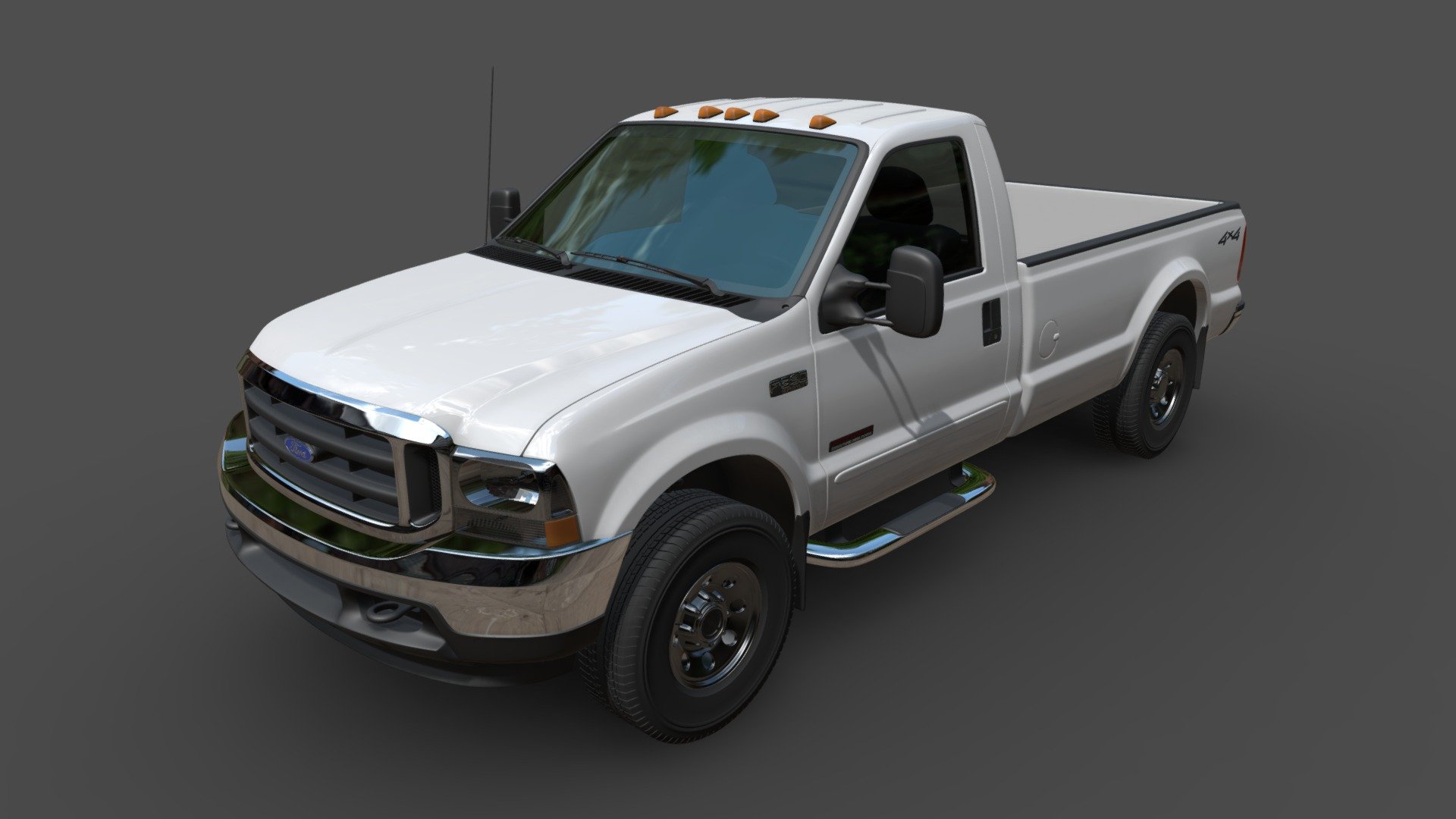 F350 Superduty Highpoly 3d model