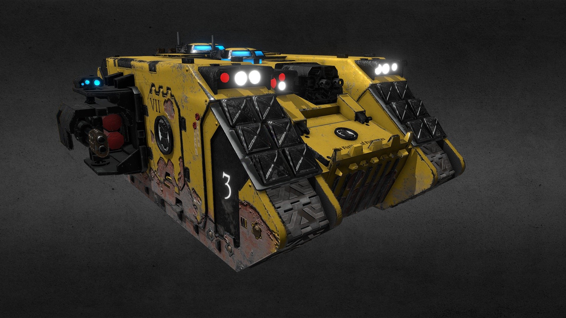 Land Raider 3d model