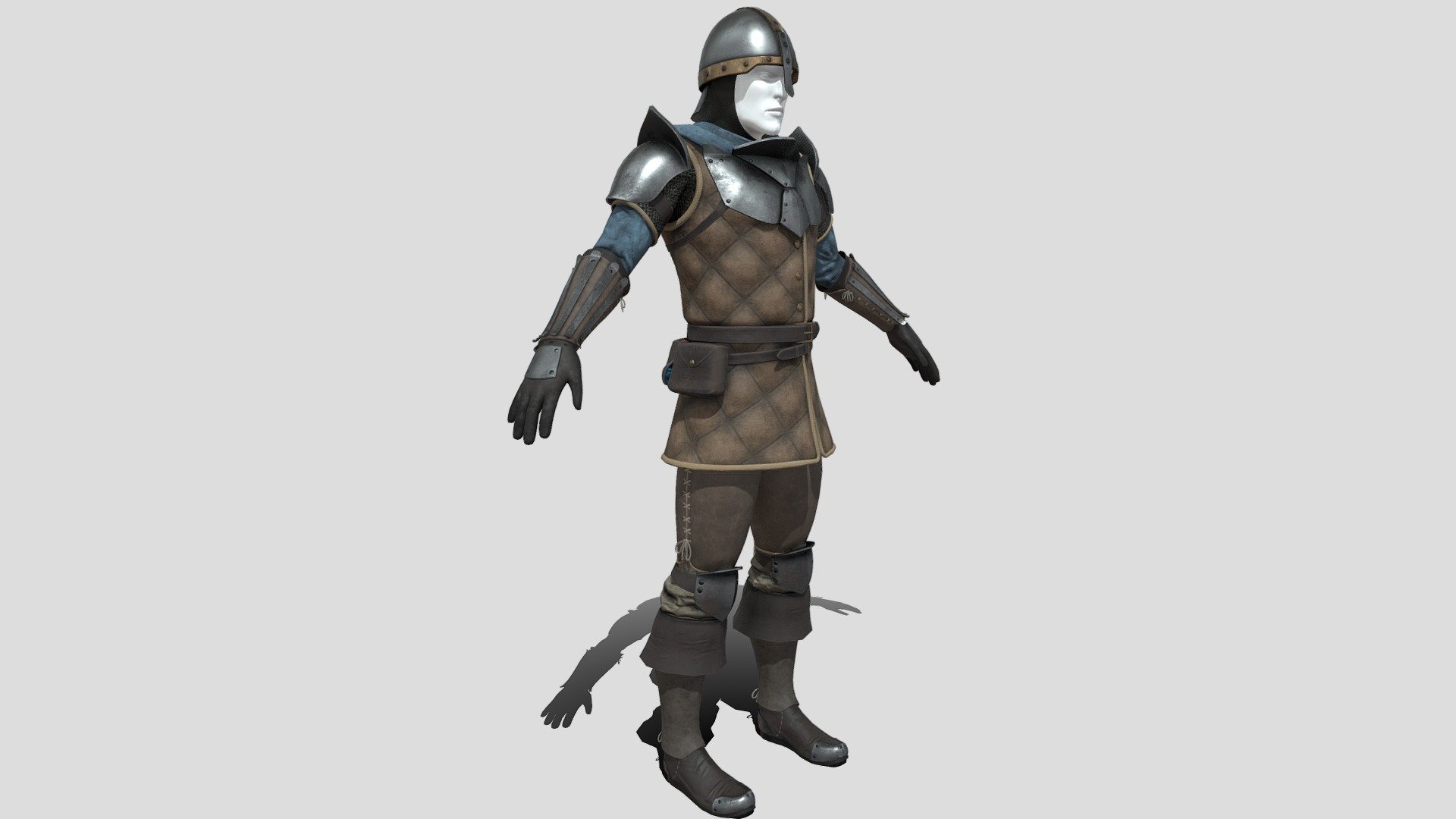 Light Infantry Armor 3d model